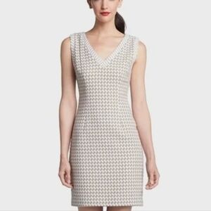 Trina Turk Lissome Dress- Houndstooth Pattern